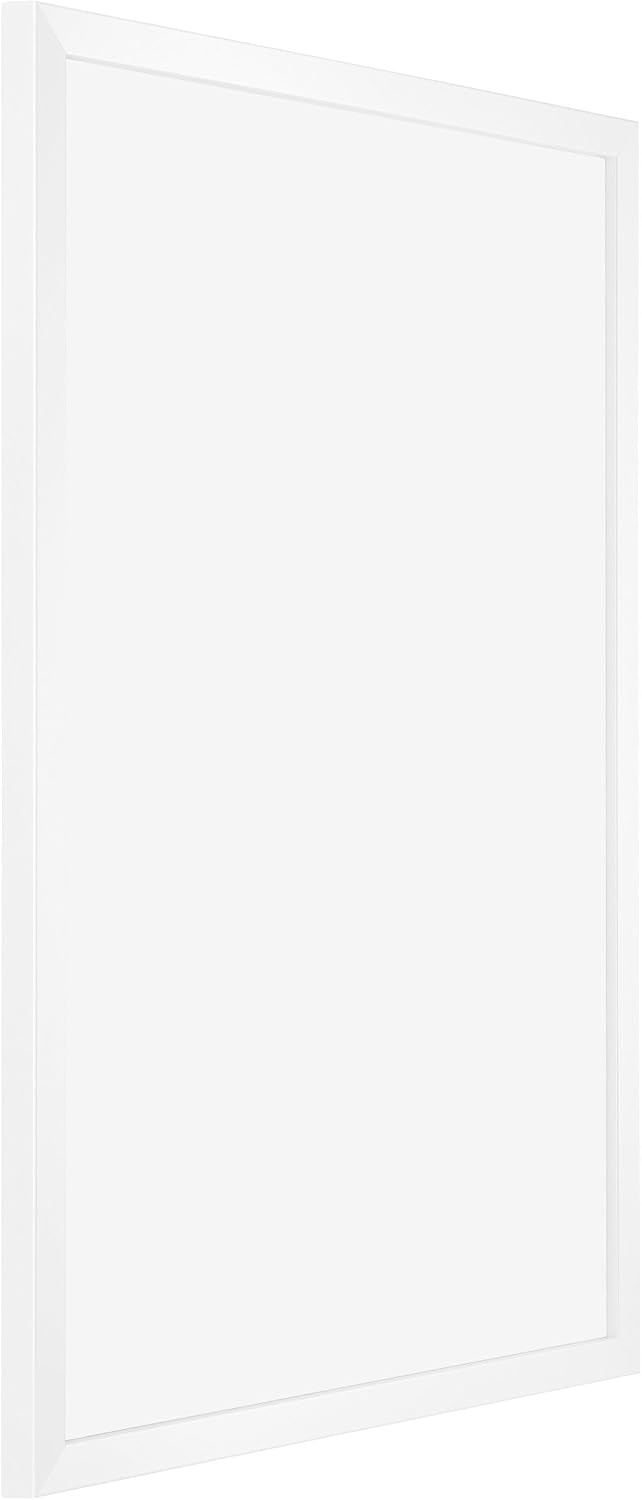 yd. Your Decoration - Bilderrahmen DIN A4 21x29,7 cm - Weiss Matt - Bilderrahmen aus MDF mit Acrylgl