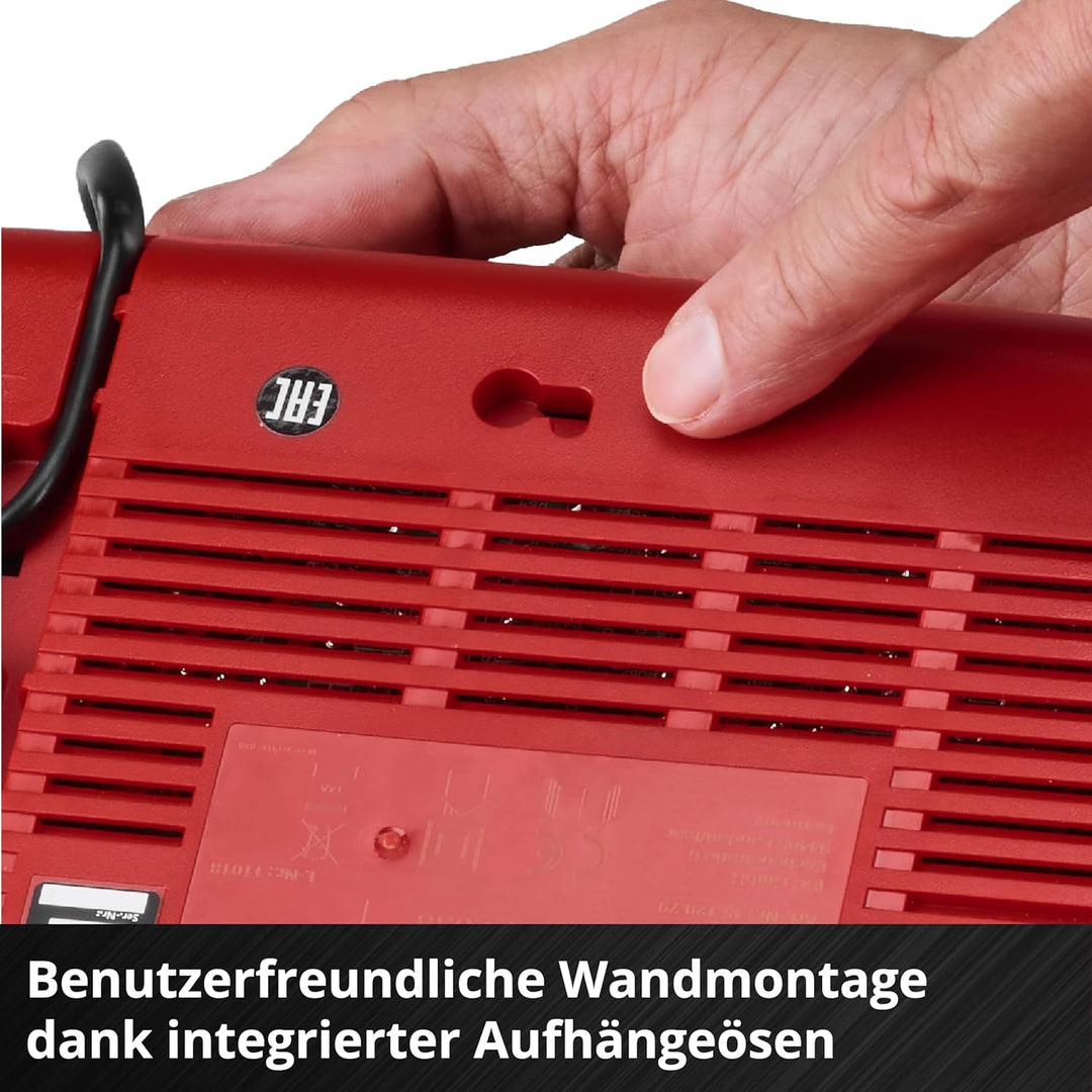 Original Einhell Ladegerät Power X-Twincharger 4A Power X-Change (18 V, gleichzeitiges Laden von 2x