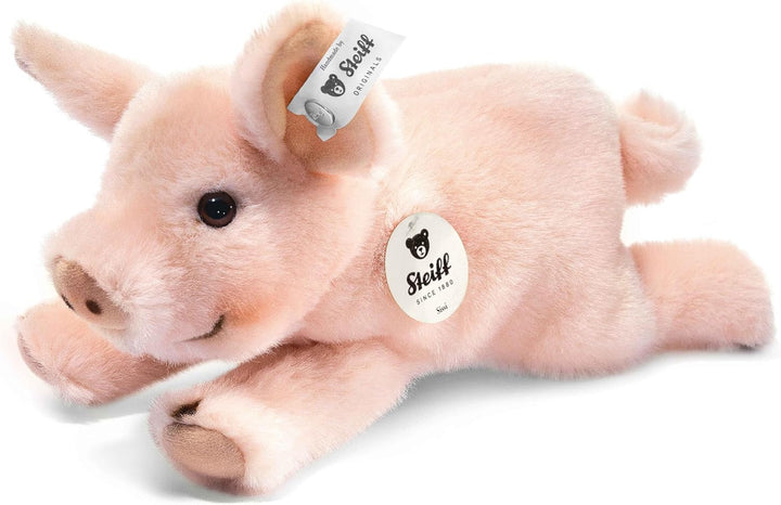 Steiff 280016 Sissi 22 liegend Tiere Schwein, ROSA, 22 cm