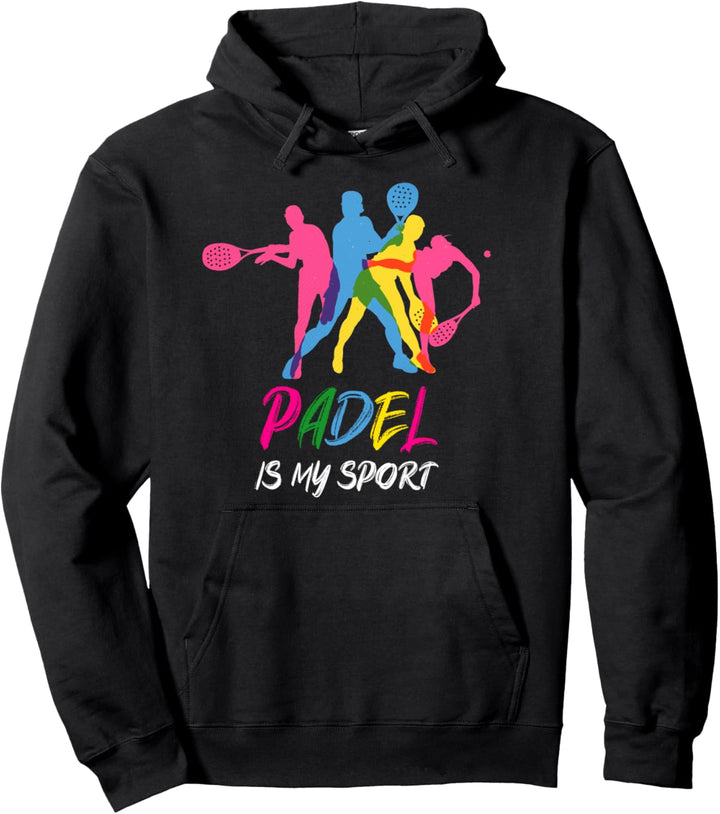 Padel Tennis Sportler Padeltennis Schläger Mannschaft Padle Pullover Hoodie