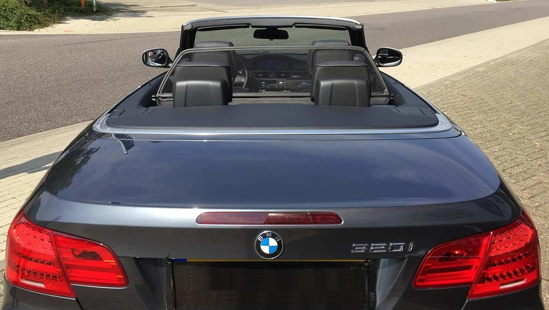 GermanTuningParts Windschott für BMW 3er E93 Cabriolet 2006-2013 - Klappbar - mit Schnellverschluss