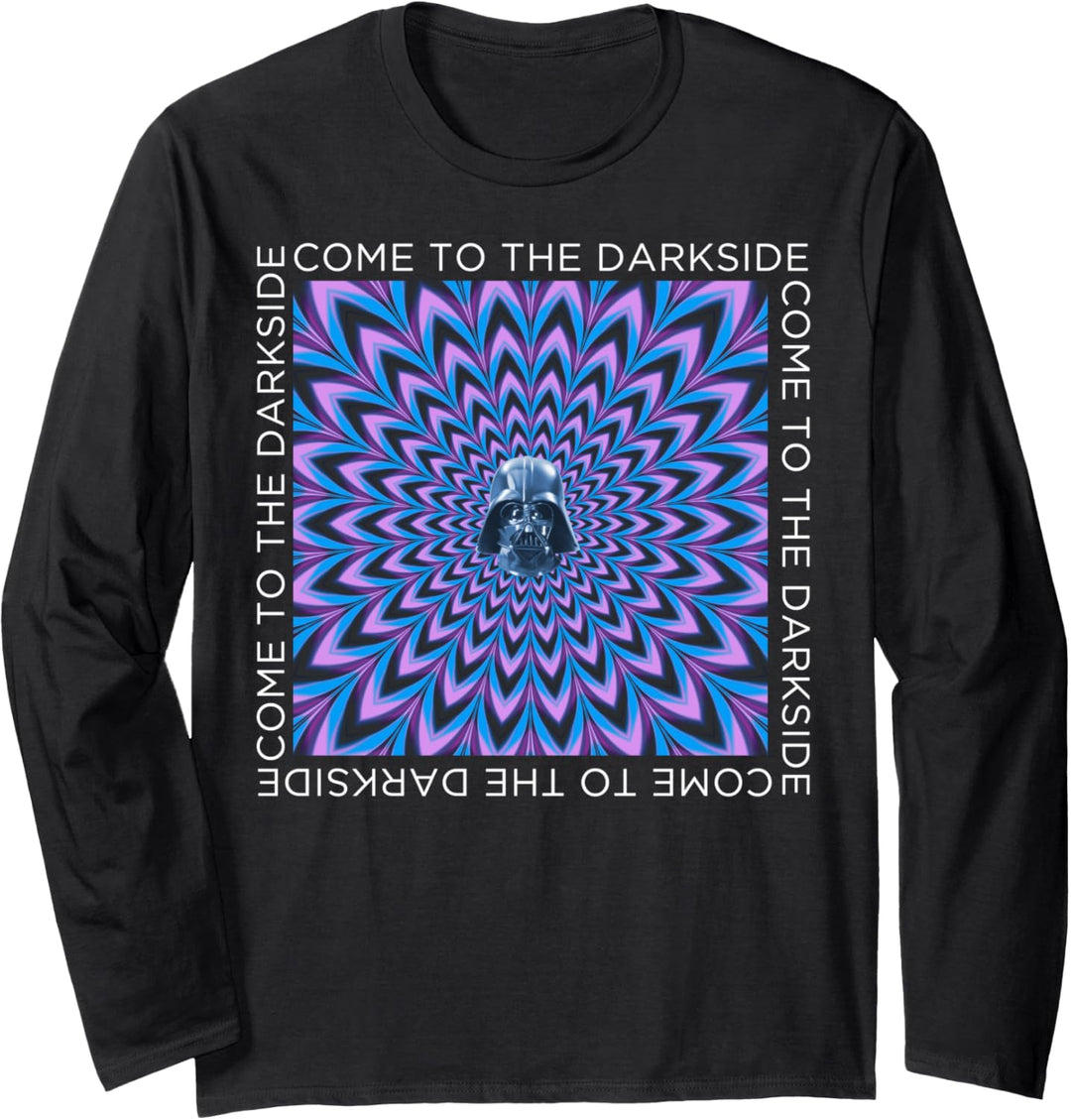 Star Wars Darth Vader Trippy Come To The Darkside Langarmshirt