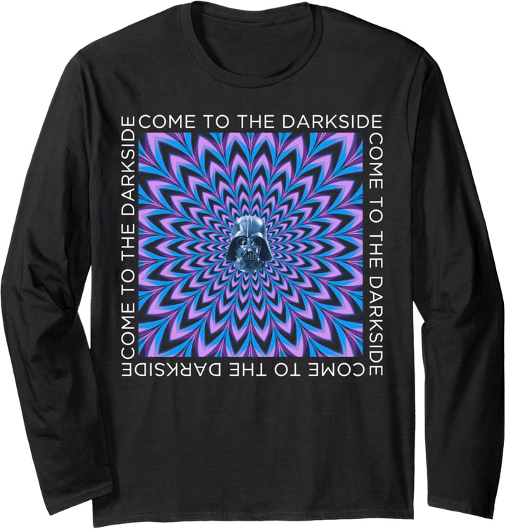 Star Wars Darth Vader Trippy Come To The Darkside Langarmshirt