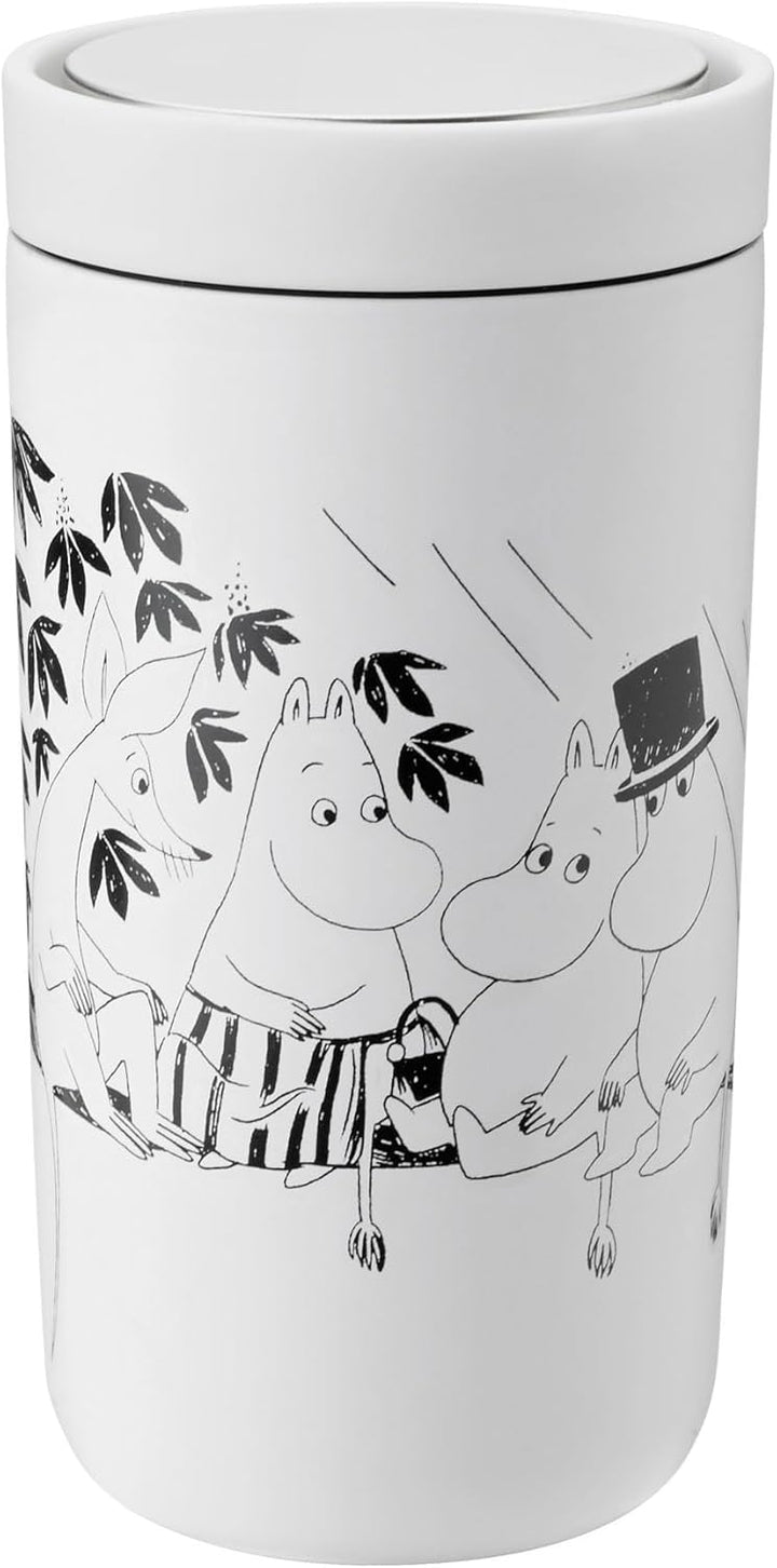 Stelton To-Go Click - Thermobecher, doppelwandige Isolierflasche - Rostfreier, auslaufsicherer Kaffe