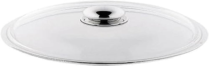 Silit Pfannen- Topfdeckel 24 cm, Glasdeckel mit Metallknauf, Deckel für Töpfe & Pfannen, hitzebestän