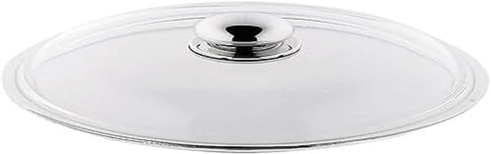Silit Pfannen- Topfdeckel 24 cm, Glasdeckel mit Metallknauf, Deckel für Töpfe & Pfannen, hitzebestän