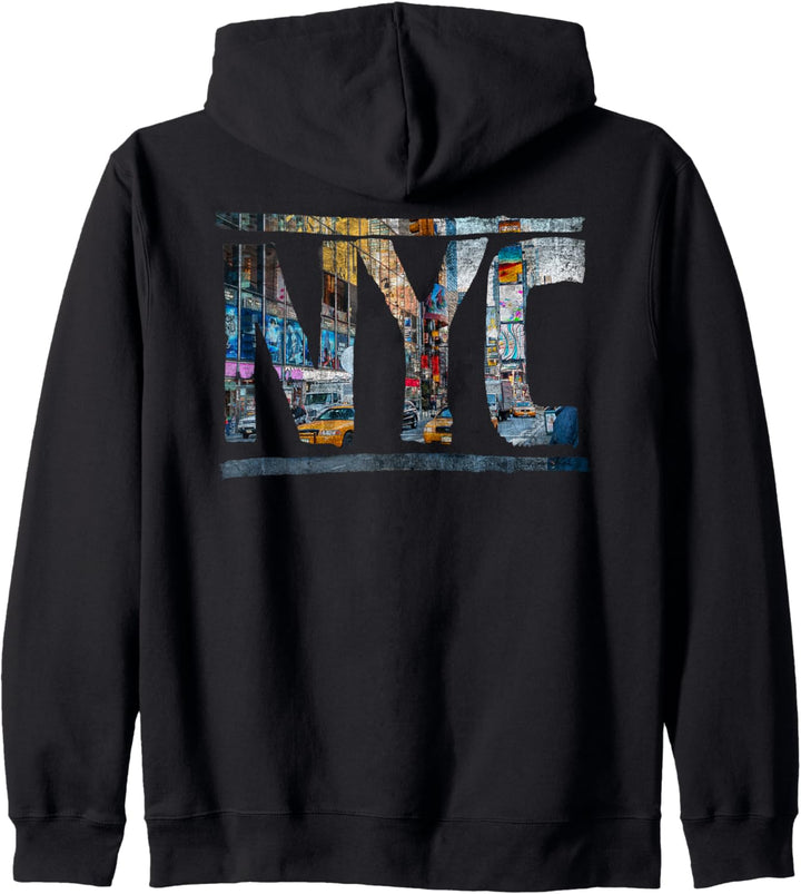 New York Tourist NYC USA Ich liebe NY Hip Hop Souvenir Damen Kapuzenjacke