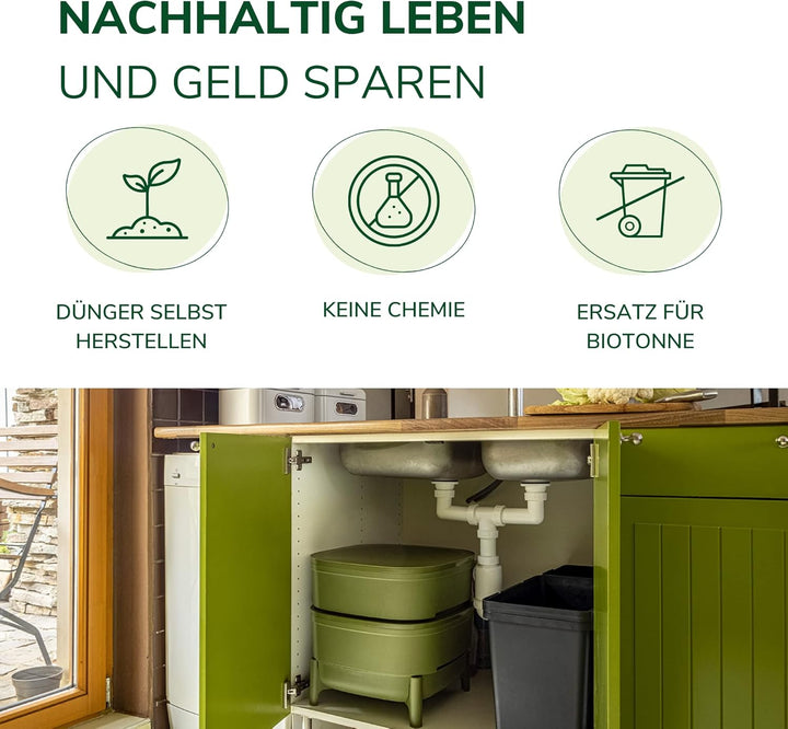 Natursache Ersatzetage für Wurmkomposter kaufen: Klein & Indoor | Wurmkiste für Balkon & Garten - St
