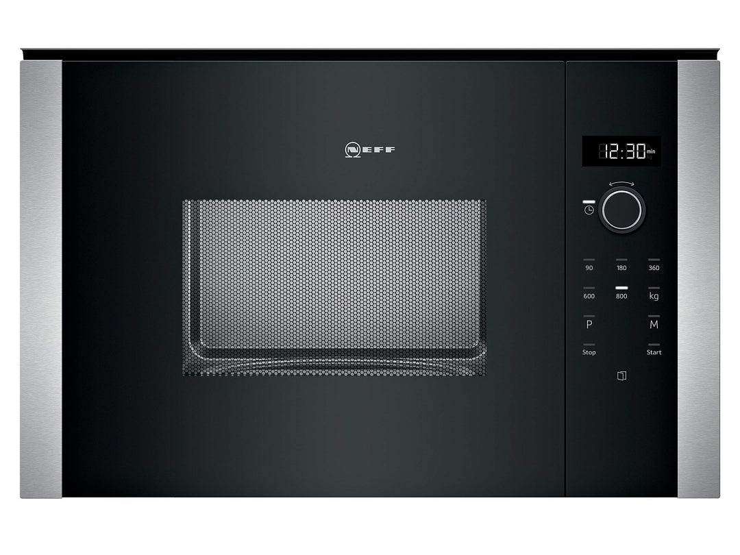 NEFF HLAWD23N0 Einbau-Mikrowelle N50 / 38,2 x 59,4 cm, Schwarz