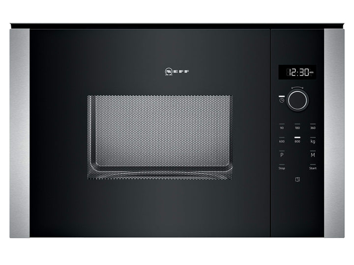 NEFF HLAWD23N0 Einbau-Mikrowelle N50 / 38,2 x 59,4 cm, Schwarz