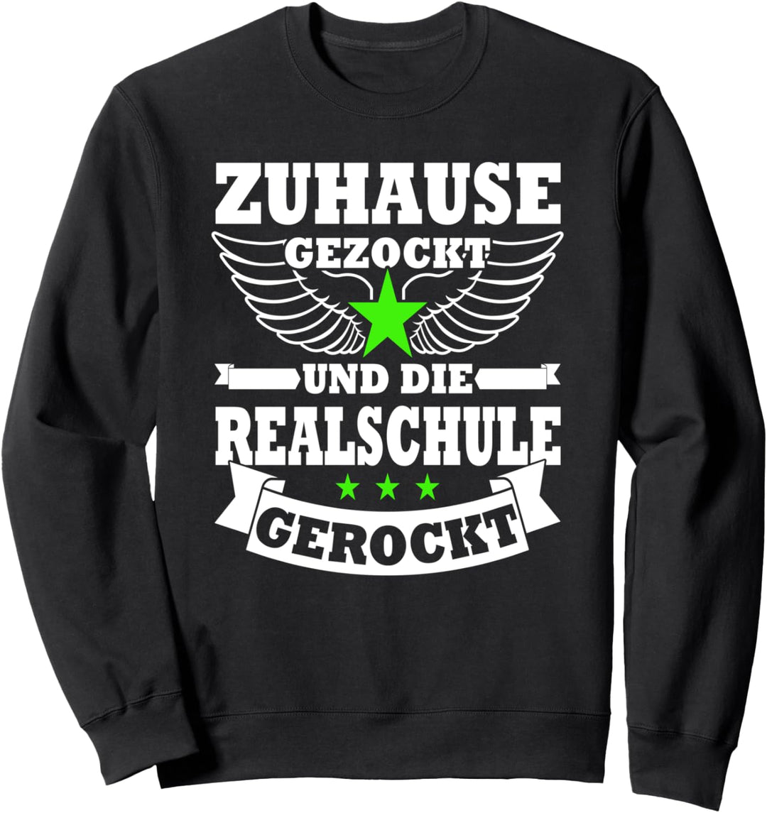 Abschlussklasse 2023 | Realschulabschluss gerockt Sweatshirt