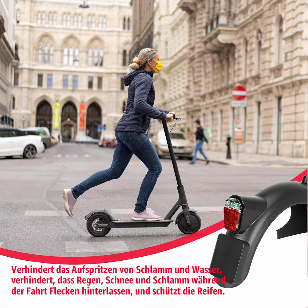 Elektroroller Hinterer Kotflügel mit Heckfender Metallhalterung: Hinten Kotflügel Kotflügel hinten m