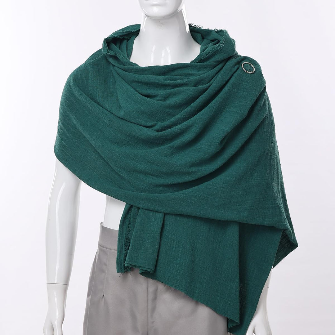 GRACEART Mittelalter Halstuch Tuch Kopftuch Renaissance Pirat Leintuch 230X130 cm Grün, Grün