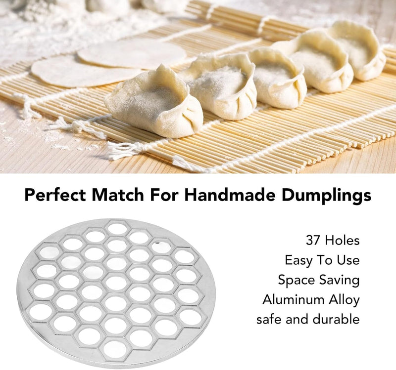 Russian Ravioli Maker Dumplings Aluminum Alloy Pelmeni Maker Pelmeni Meat Dumplings Maker 37 Holes R