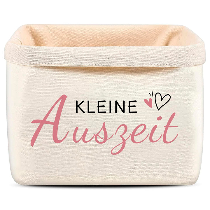 Kleine Auszeit Geschenktüte aus Baumwolle,Geschenkkorb und Geschenkverpackung für Frauen, Brotsack z