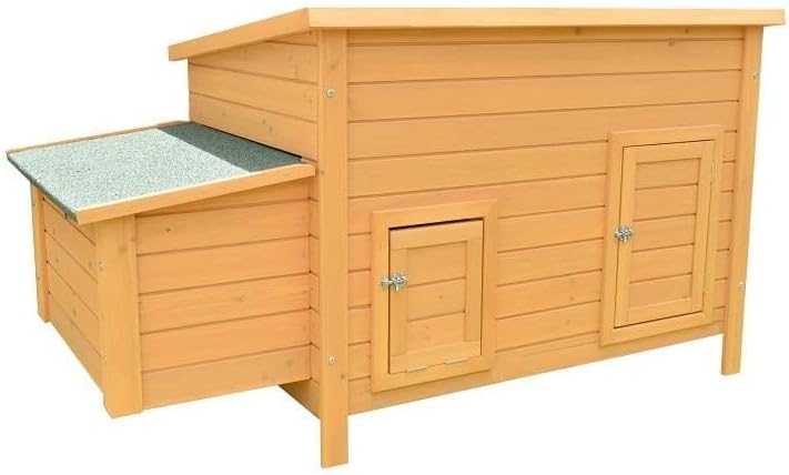 Trend Line Hühnerhaus Emma LxBxH 146x74x80 cm Geflügelhaltung