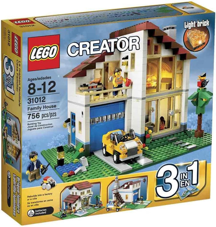 LEGO?? CREATOR?? 3-in-1 Family House Building Set - Mediterranean Villa | 31012 by LEGO
