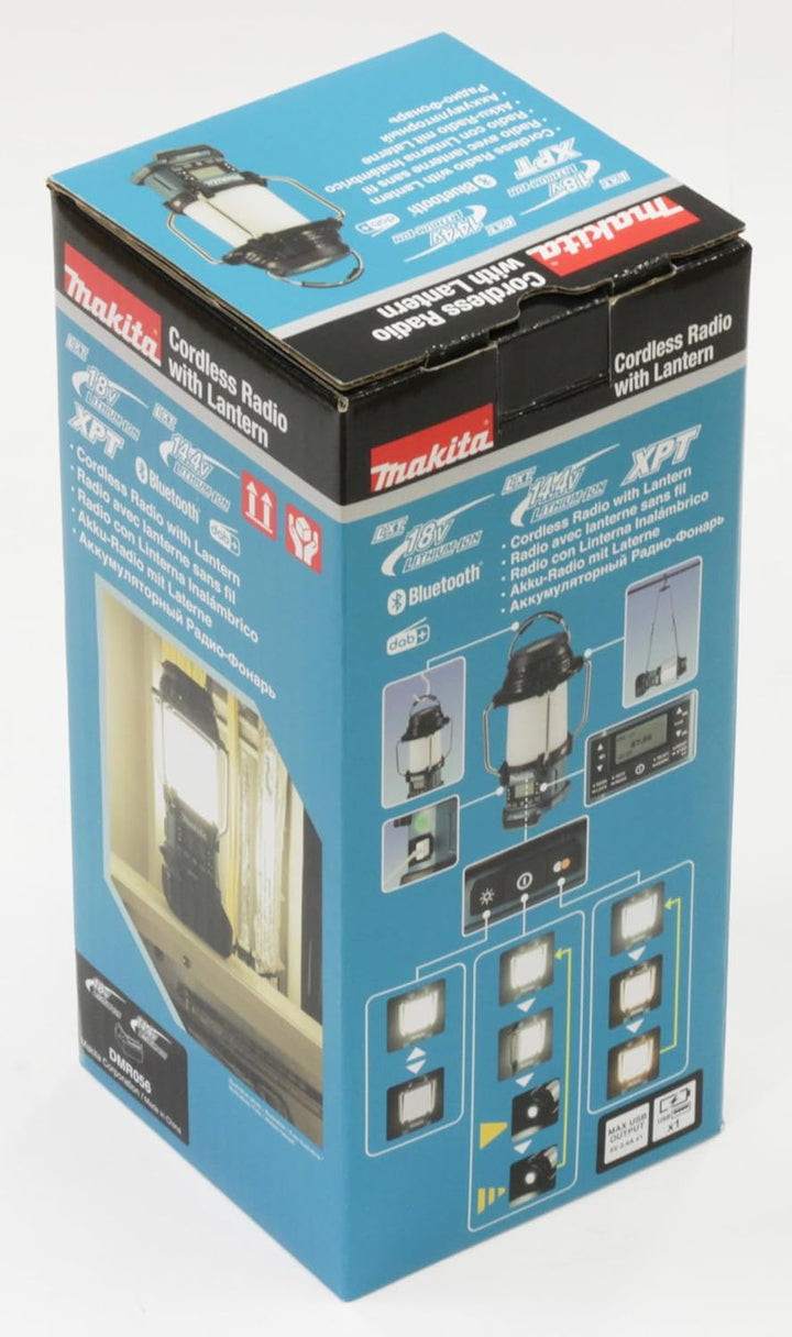 Makita DMR056 Akku-Radio mit Laterne 18V (ohne Akku, ohne Ladegerät) Single