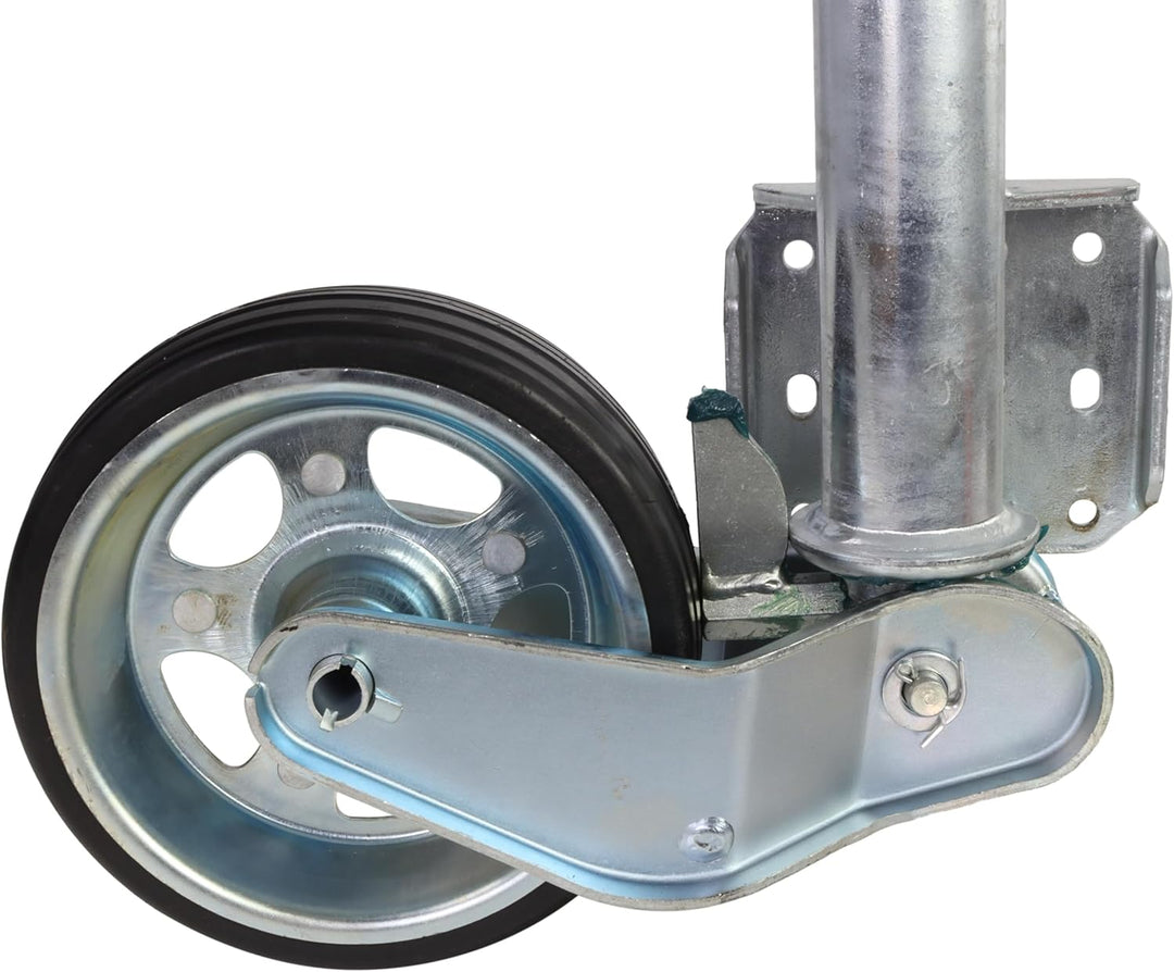 Automatik Stützrad Schwerlast 500kg Ø60mm extra Lang PKW Anhänger Spornrad 232x80mm Wohnanhänger Car