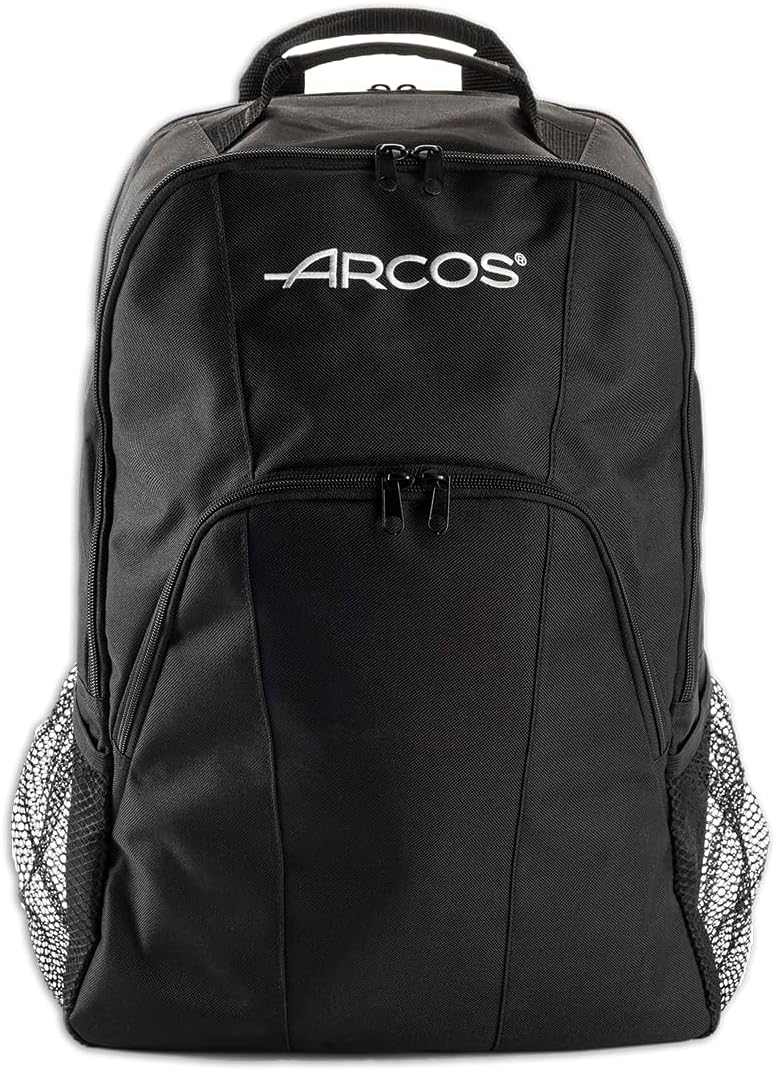 ARCOS Rucksack für 9 Küchenmesser aus Polyester und PVC, Professionelle Messertasche zur Aufbewahrun