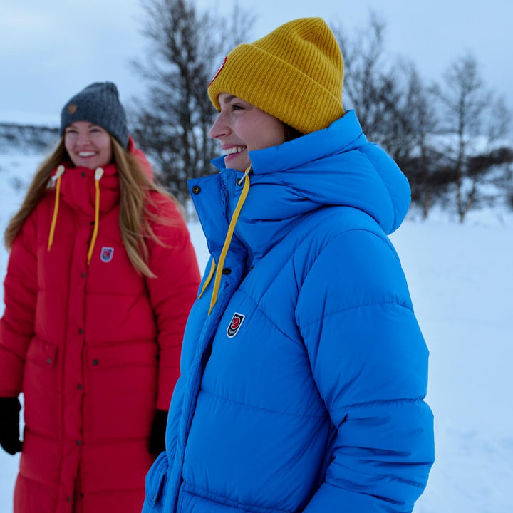 Fjällräven Damen Expedition Long Down Parka Daunenparka (1er Pack) XXS Fossil, XXS Fossil
