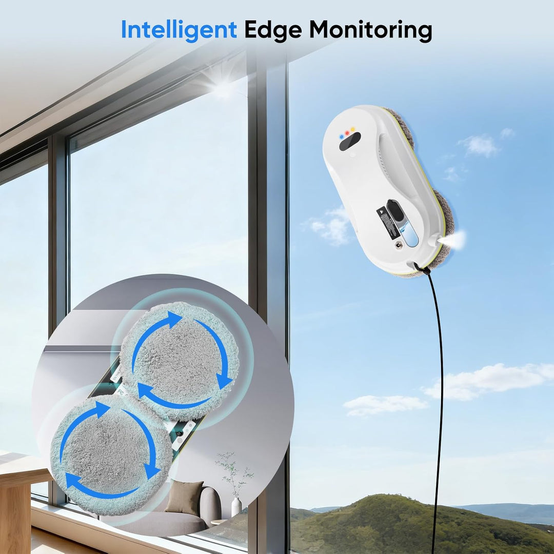 Fensterputzroboter Automatischer Fensterreinigungsroboter Fensterroboter Mit Wasserstrahl,Automatisc