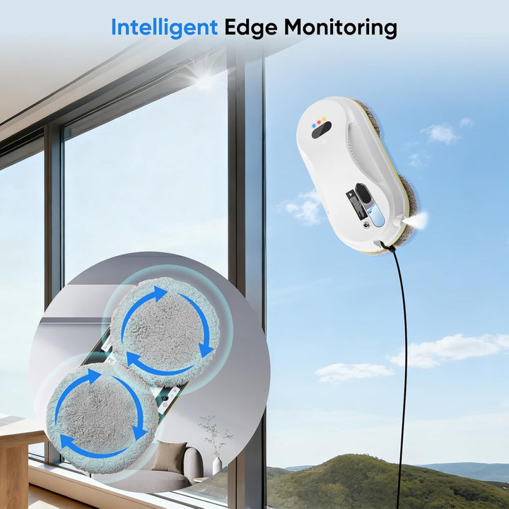 Fensterputzroboter Automatischer Fensterreinigungsroboter Fensterroboter Mit Wasserstrahl,Automatisc