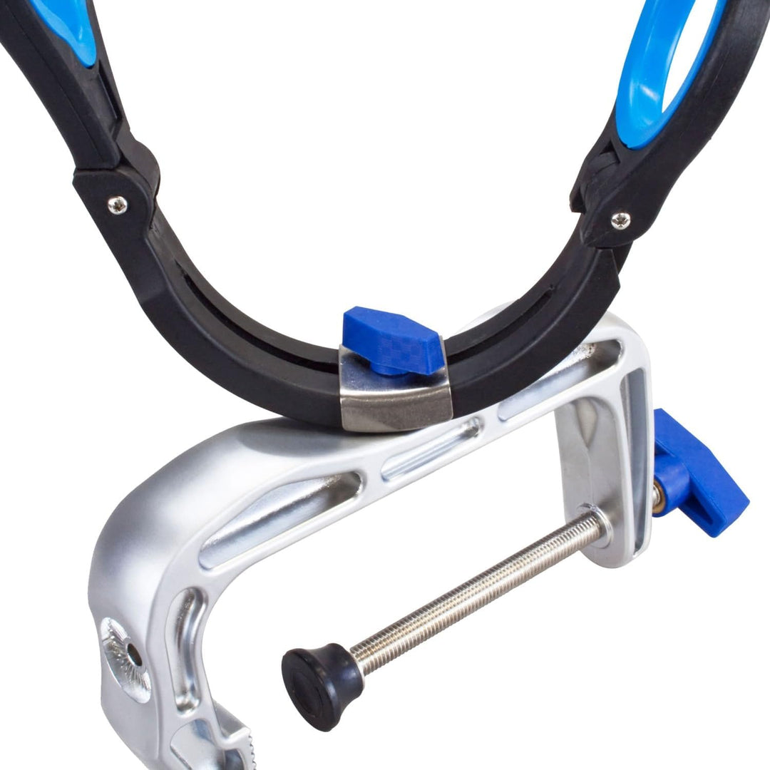 Waterside Bootsrutenhalter X-Wide – 130mm Klemmbreite – Aluminiumzwinge & Robuster Kunststoff – 360°