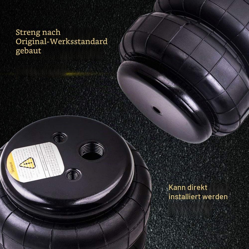 maXpeedingrods Stossdämpfer Luftfederung Luftbalg Air Spring Standard 2500 Pound rechts links hinten
