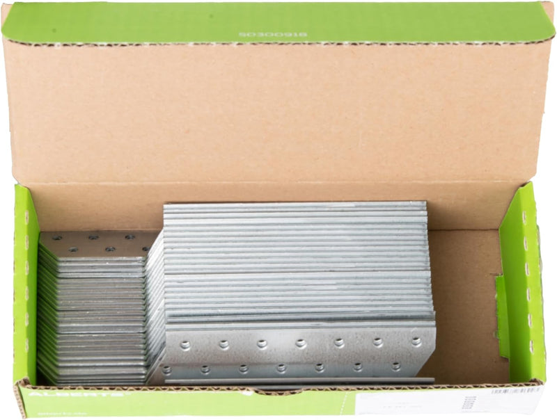Alberts 846923 Sparren-Pfettenanker | links | sendzimirverzinkt | 32 x 32 x 210 mm | 25er Set 32 x 3