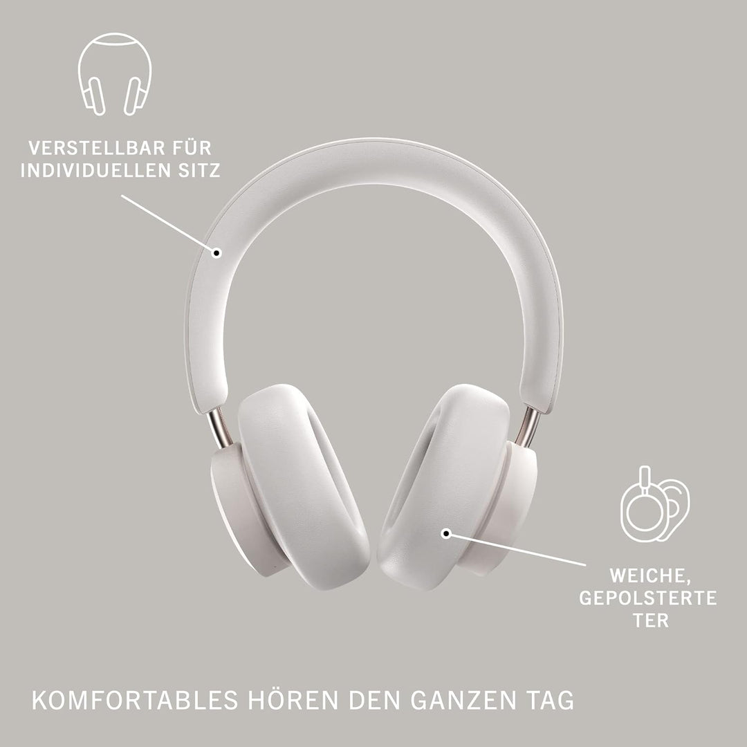 Urbanista Miami Over Ear Kopfhörer Bluetooth mit Active Noise Cancelling, Kopfhörer kabellos, 50 Std