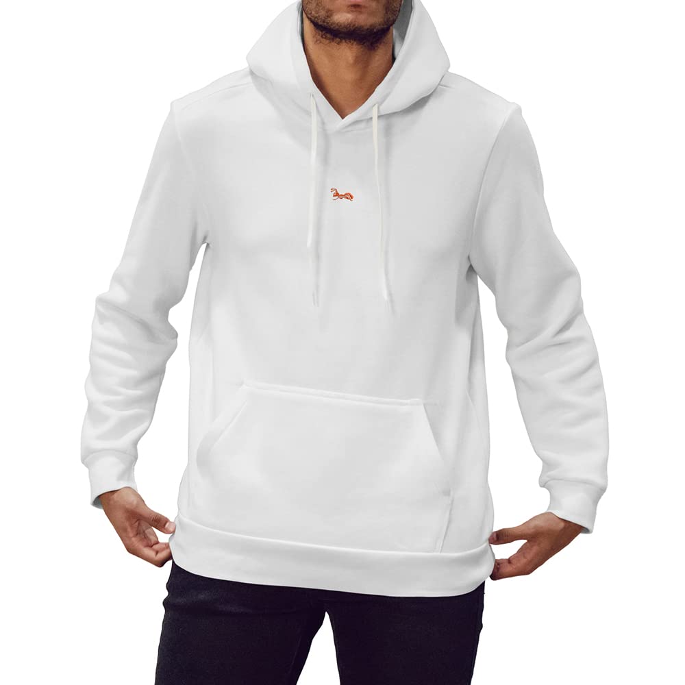 strongAnt Herren Hoodie Baumwolle Kapuzenpullover mit Bauchtasche Sweatshirt Pullover Sweatjacke Lan
