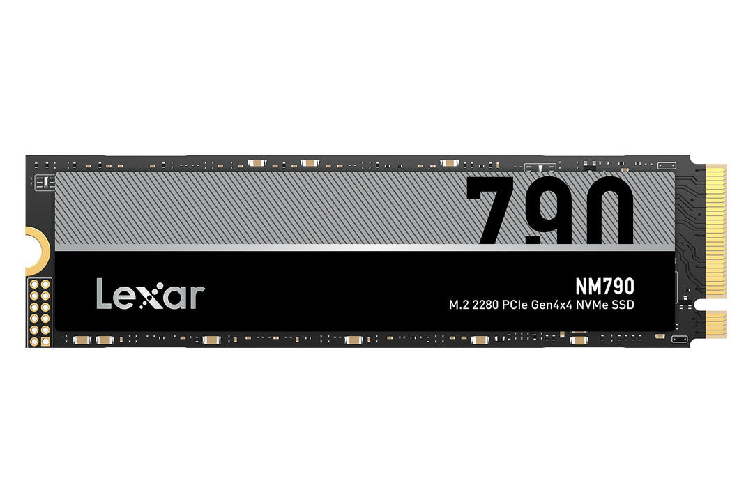 Lexar NM790 1TB Interne SSD, M.2 2280 PCIe Gen4x4 NVMe 1.4 , Bis zu 7400MB/s Lesen, 6500MB/s Schreib