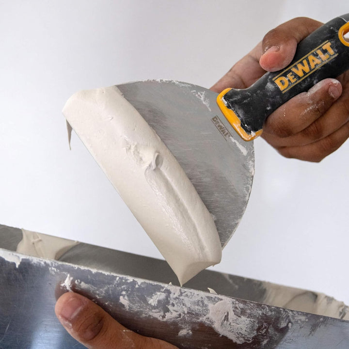 DEWALT 4" Putty Knife | Stainless Steel w/Soft Grip Handle | DXTT-2-140 4-Inch, 4-Inch