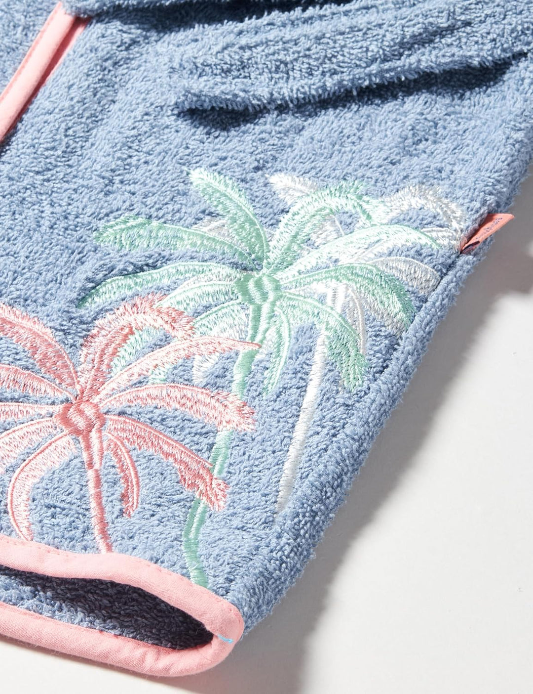 Playshoes Unisex Kinder Kinder Frottee-bademantel Morgenmantel 122-128 Palmen, 122-128 Palmen