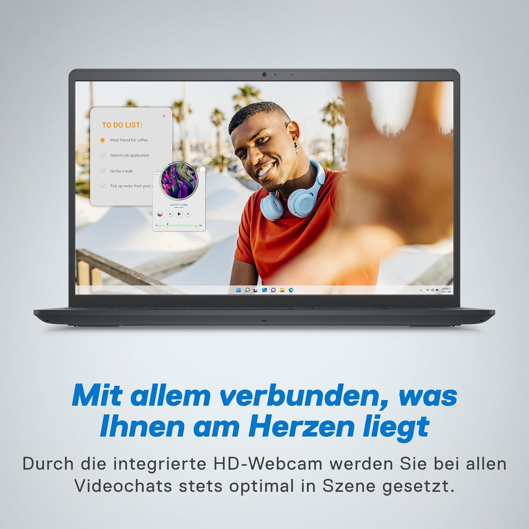 Dell Inspiron 15 3535 Laptop 15.6 Inch FHD 120Hz, AMD Ryzen 5 7520U, 8GB RAM LPDDR5, 512GB SSD, AMD