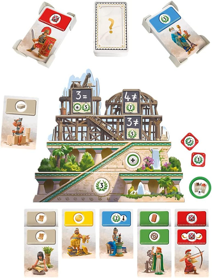 Asmodee | Repos Production | 7 Wonders Architects | Kennerspiel | Strategiespiel | 2-7 Spieler | Ab