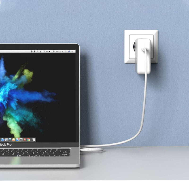 96W Mac Book Pro Ladegerät Schnellladegerät Netzteil USB C Ladegerät für MacBook Pro/Air 13 14 15 16