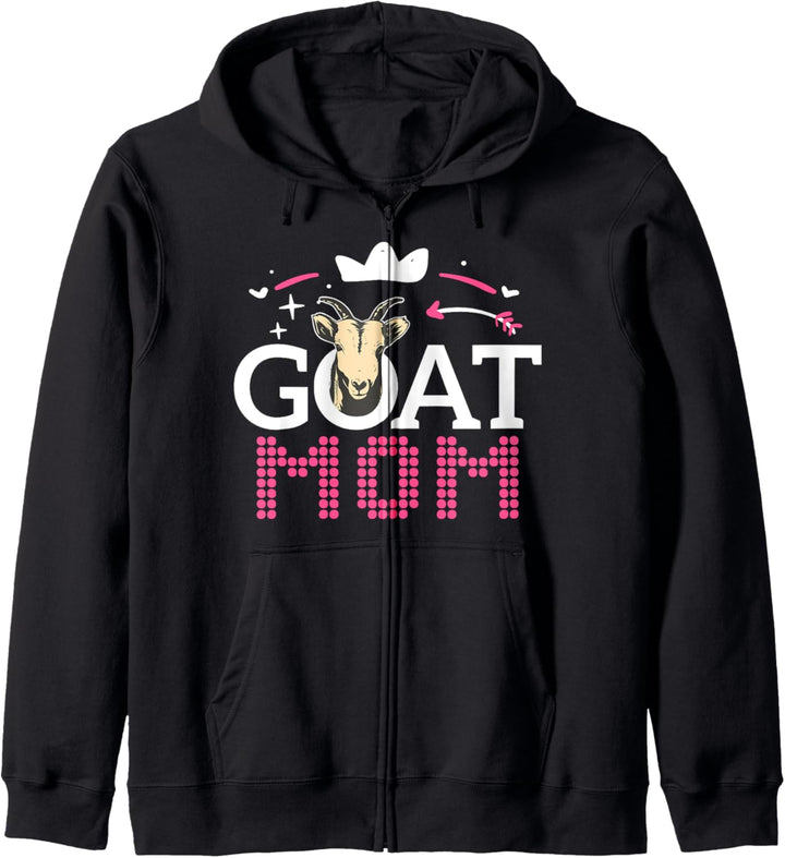Geschenkidee zum Muttertag von Ziegenmama Kapuzenjacke
