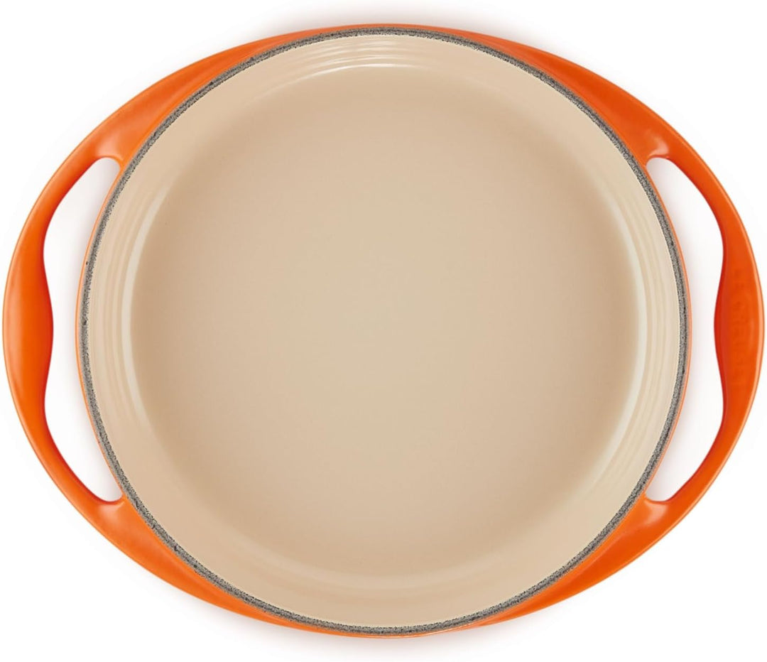 Le Creuset Gusseisen Tatin-Backform, Rund, Ø 25 cm, Für alle Herdarten inkl. Induktion geeignet, 2,1