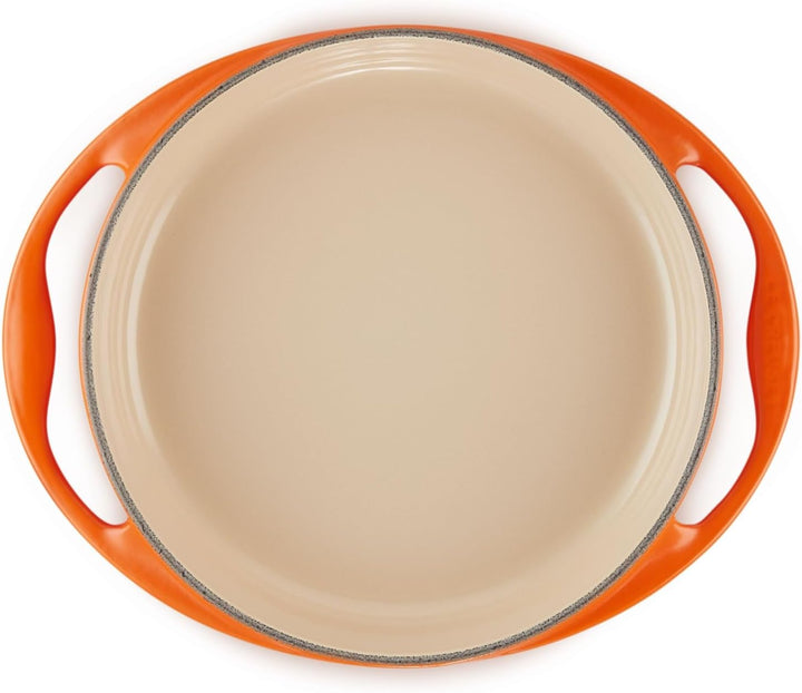 Le Creuset Gusseisen Tatin-Backform, Rund, Ø 25 cm, Für alle Herdarten inkl. Induktion geeignet, 2,1