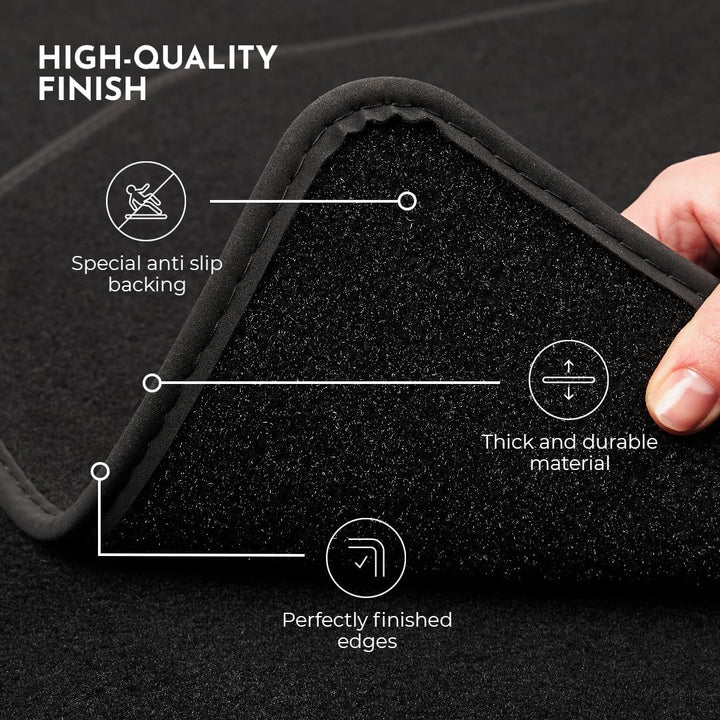 Kofferraummatte passend für BMW X7 G07 2019-2026 Passend zur Ausführung: Nur passend für Modelle mit