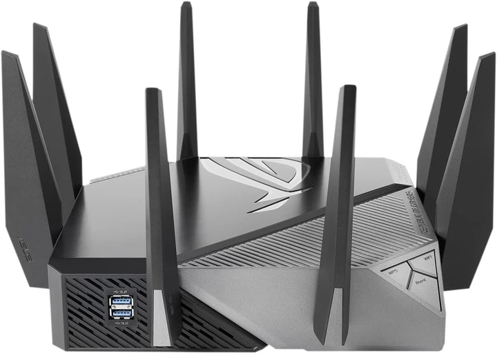 ASUS ROG Rapture GT-AXE11000 Tri-Band Gaming Router (WiFI 6E, neues 6GHz-Band, 2,5G WAN/LAN-Port, ko