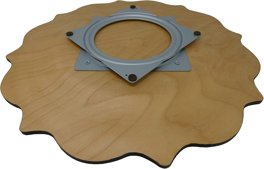 Shepherd Hardware 9546 Lazy Susan quadratisch Plattenspieler, 3 Zoll, 6-inch, 1 Count, 1, 6-inch