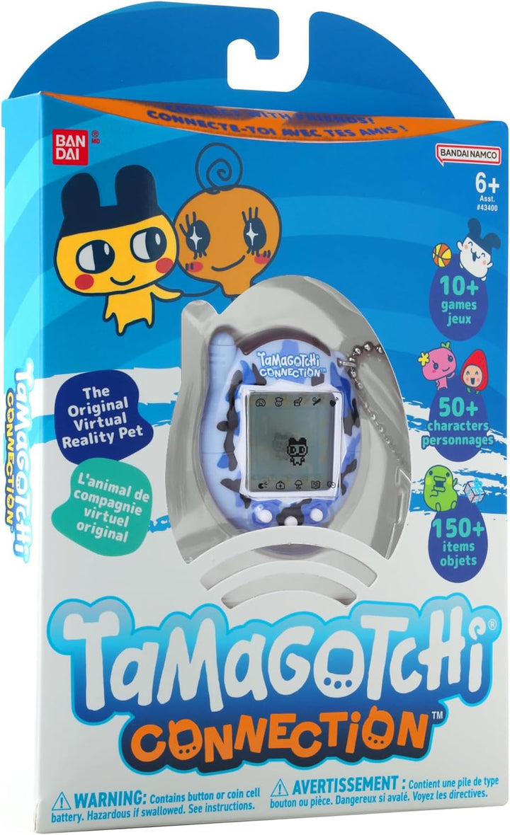 TAMAGOTCHI Bandai Connection Digital Wild Blue Shell Virtuelles elektronisches Haustierspielzeug mit