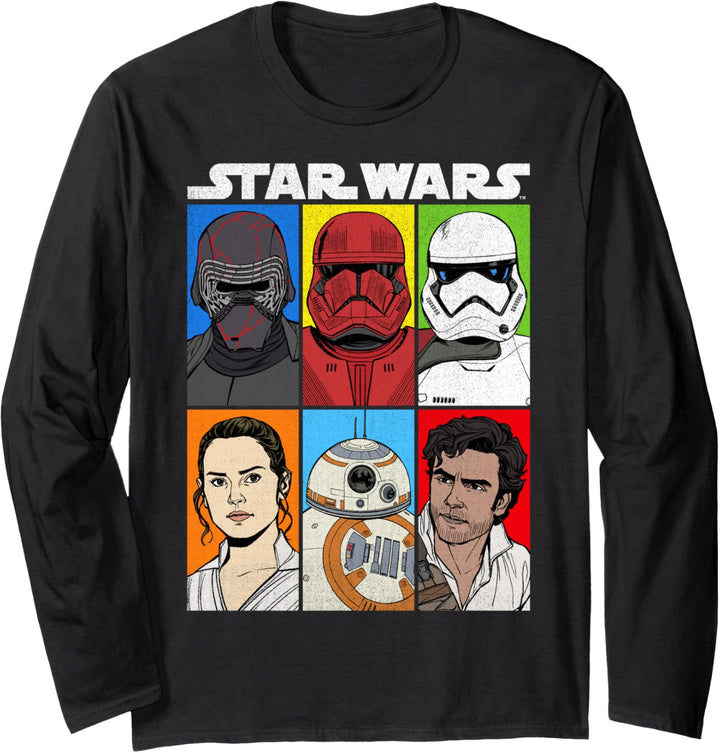 Star Wars: The Rise Of Skywalker Friend Or Foe Box Up Langarmshirt