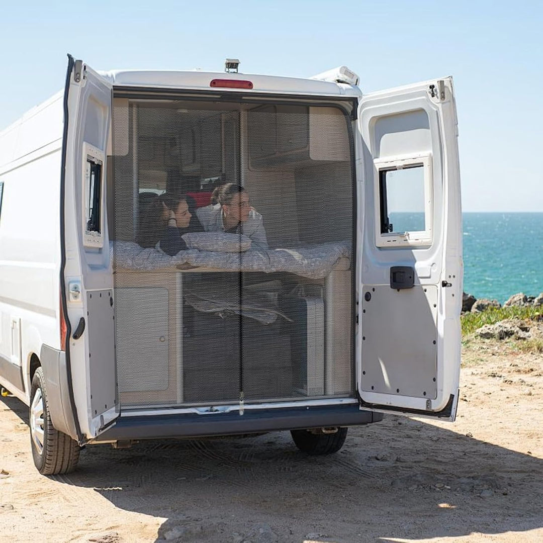 HAMON Auto Hintertür Heckklappe Insektennetz Moskitonetze Ersatz für VW T6 Outdoor Camping Auto Anti