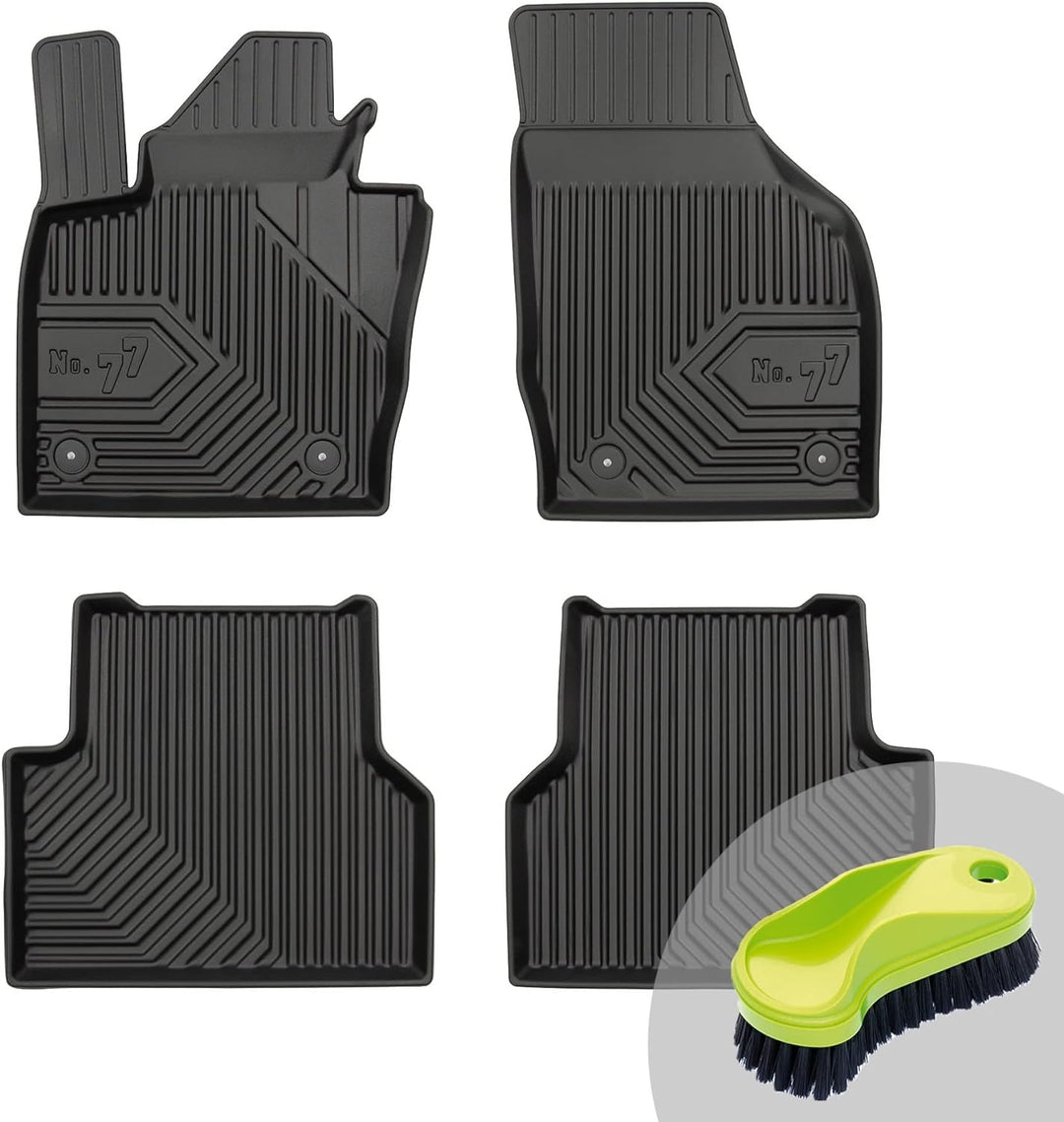 FROGUM No.77 Gummimatten Ganzjahresset von Auto Fussmatten Autofussmatten für Audi Q3 I 2011-2018 |