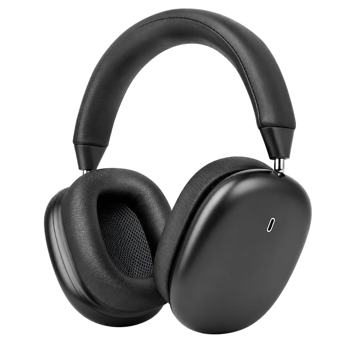 Over Ear Kopfhörer Bluetooth mit magnetischen Ohrpolstern | 80H Akku, 2 Extra-Sets Ohrpolster, mit M