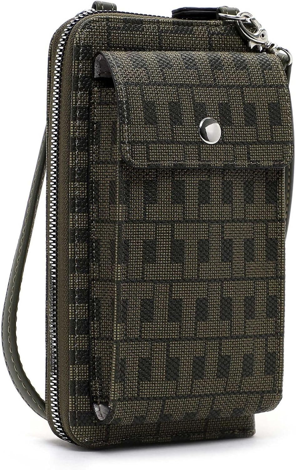 Tamaris Damen Handytasche Handyetui Umhängetasche T Design Jody 31995, Farbe:Grün